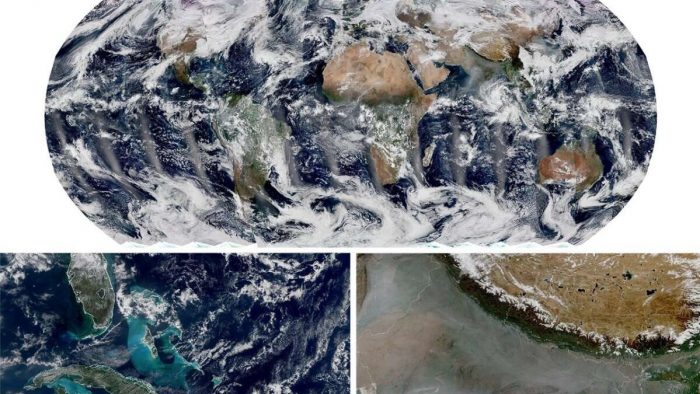 Спутник NASA сделал первый полной снимок Земли из космоса