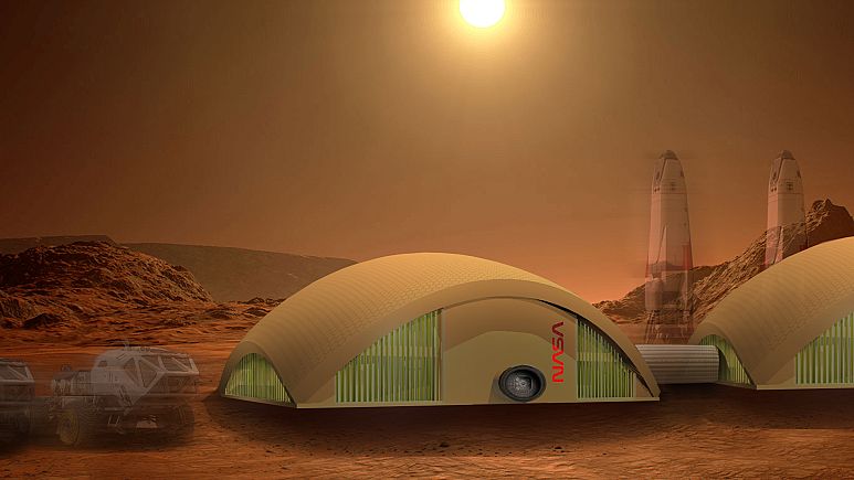 Колонизированные жители Марса будут жить в домах из грибов