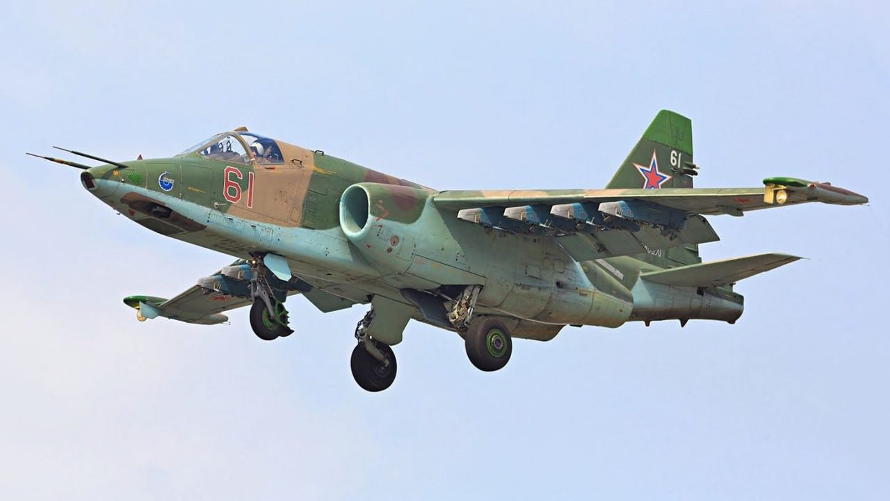 При крушении самолета Су-25 в Белгородской области погиб российский летчик