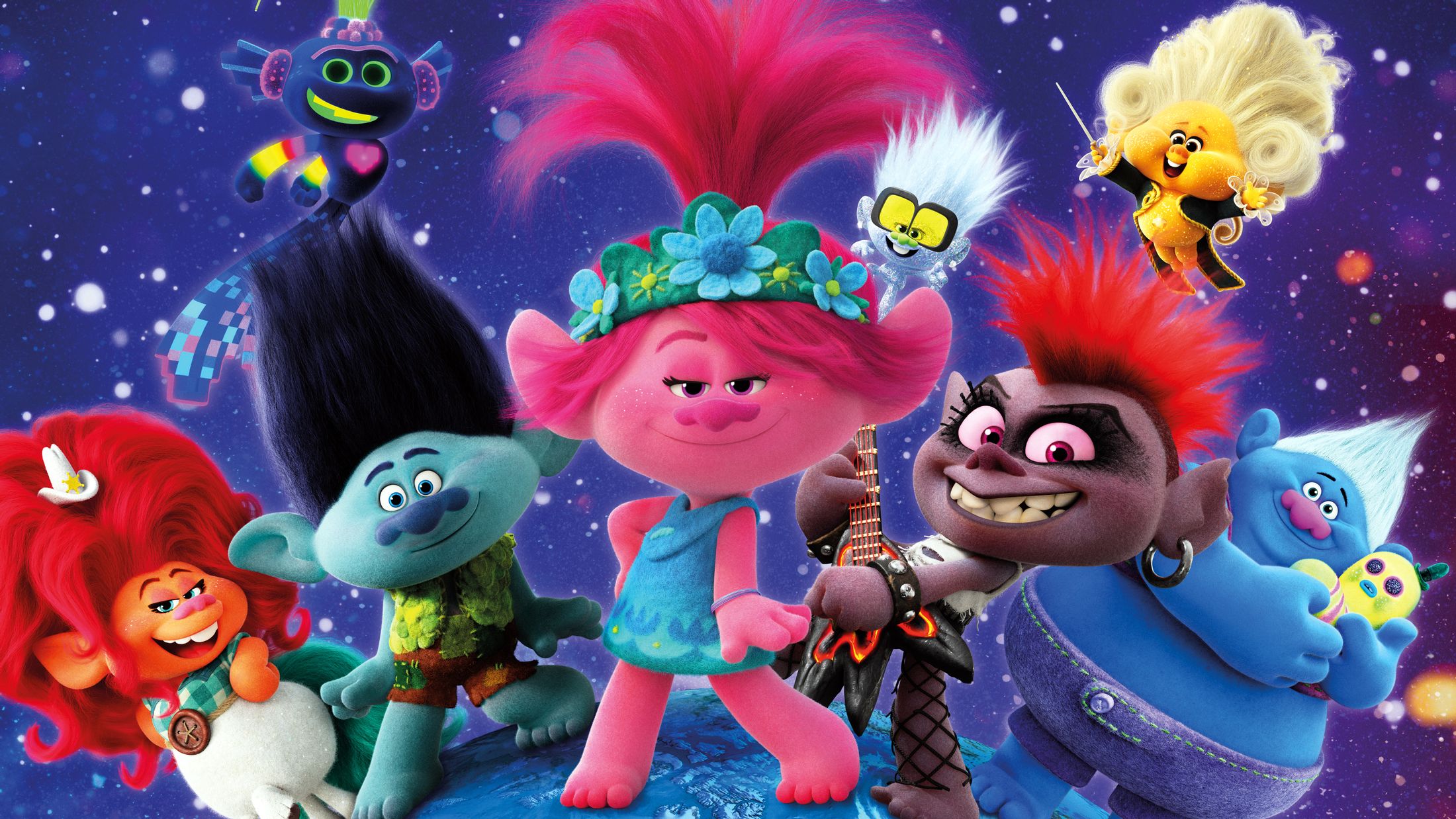 DreamWorks опубликовал трейлер и постер новой части "Троллей"