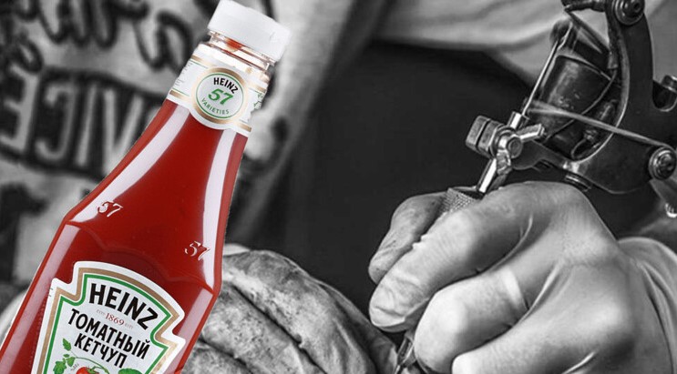 Производители кетчупа разработали пигмент для тату