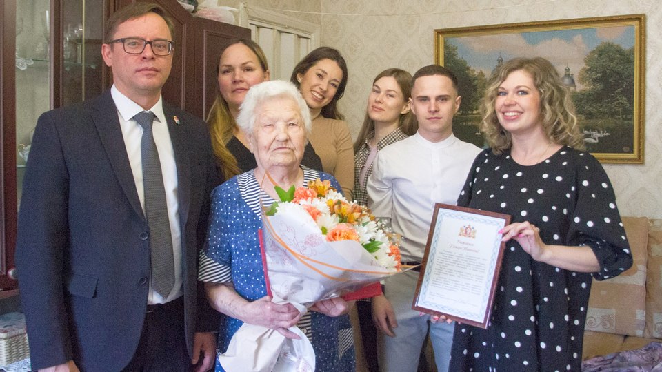 Ветеран Тамара Возчикова из Каменска-Уральского отметила 101-й день рождения