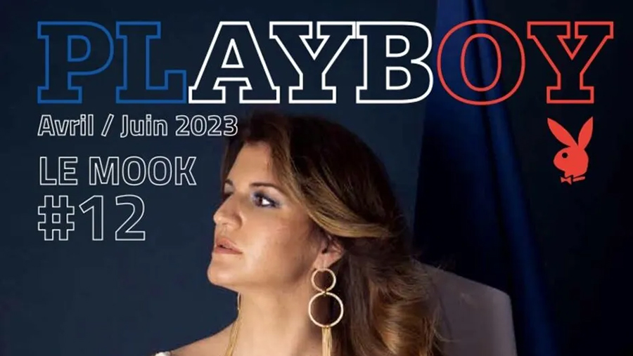 Продажи Playboy взлетели благодаря обложки с госсекретарем Франции