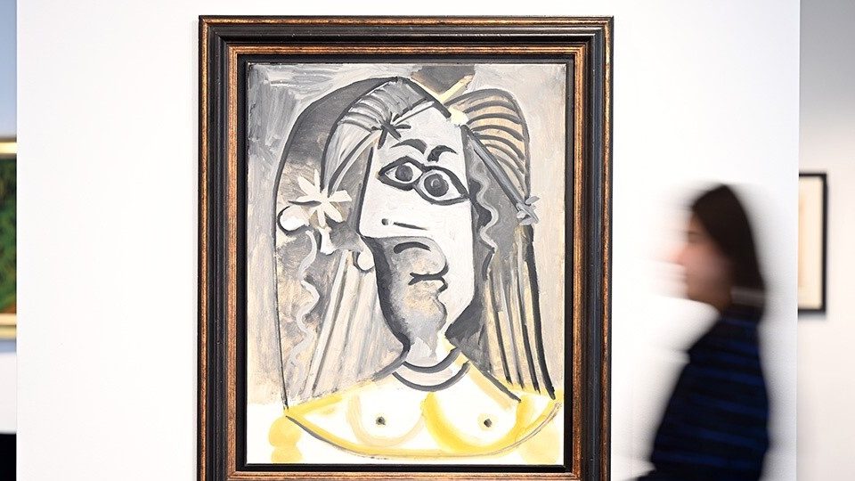 Картину Пикассо "Бюст женщины" продали за 3,4 млн евро