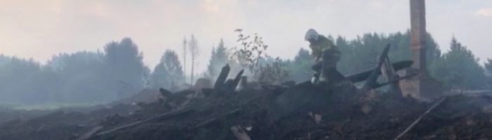 Крупный пожар в селе Шайдуриха под Невьянском: что известно к этому часу