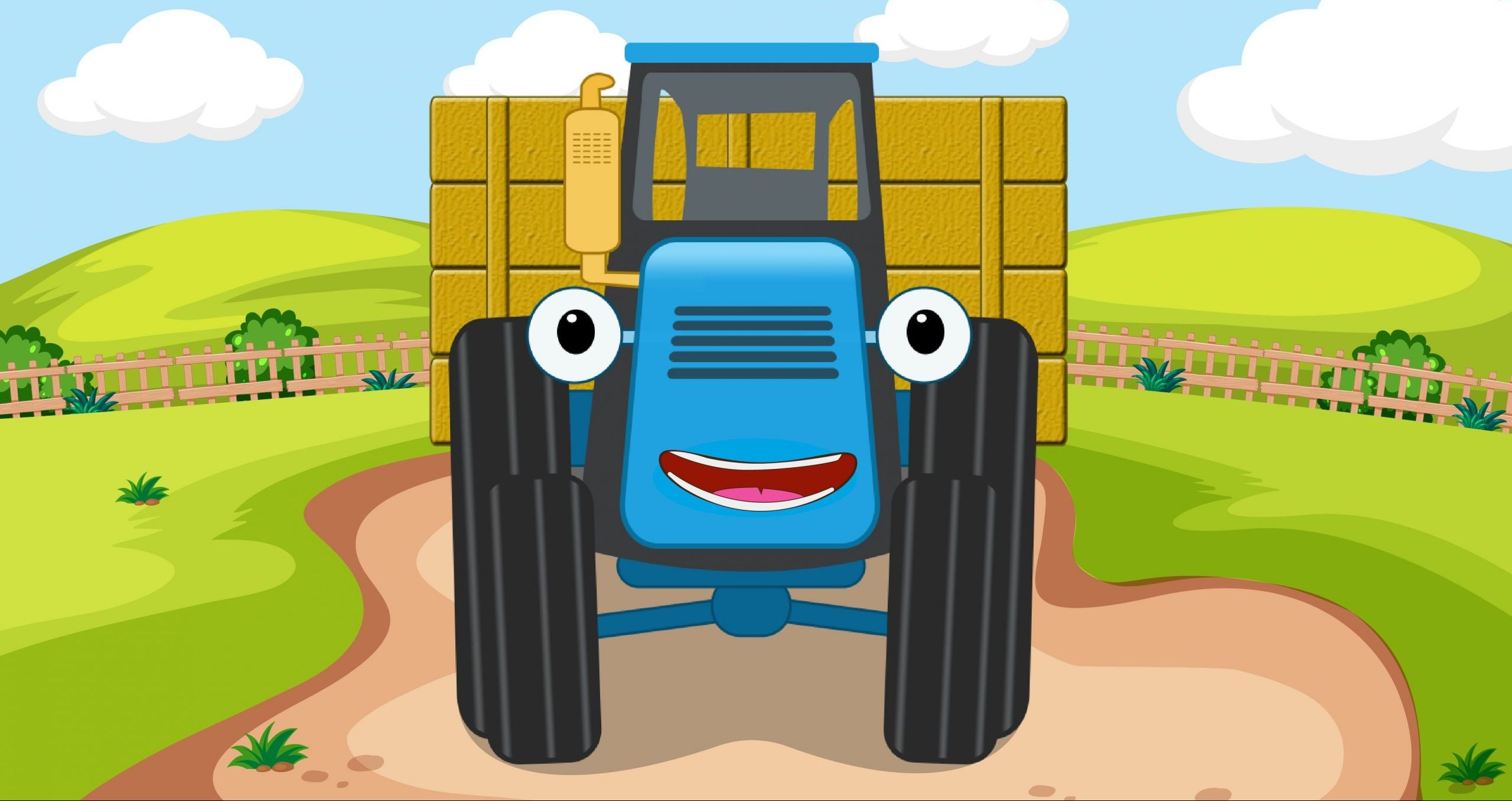 Видео про синий трактор стало самым популярным в России на YouTube