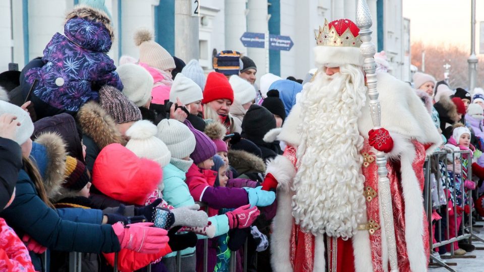 передвижная резиденция деда мороза