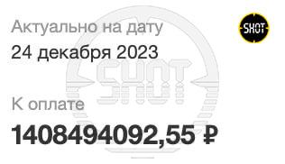 Долг Блиновской перед налоговой превысил 1,4 миллиарда рублей