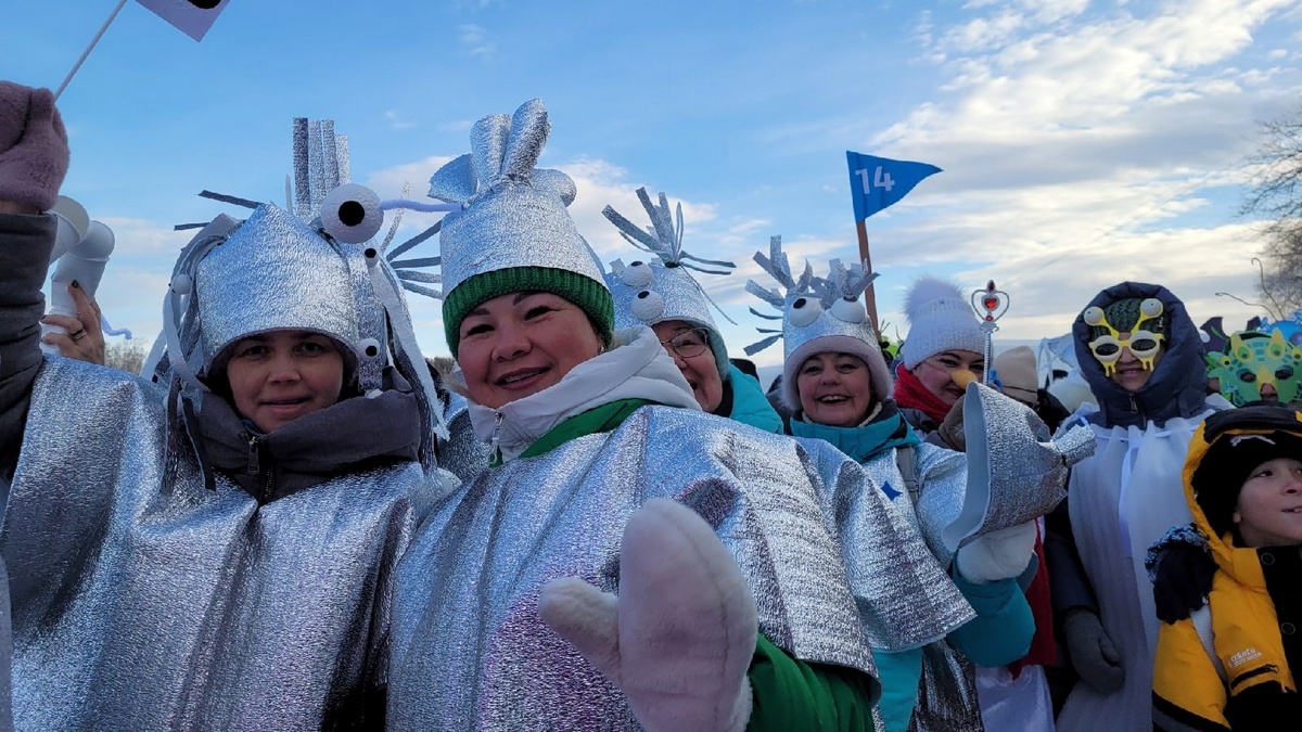 Более 6,5 тысячи человек пришли на День снега в Каменске-Уральском