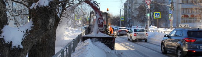 Более 9 тысяч кубометров снега вывезли с улиц Каменска-Уральского за неделю