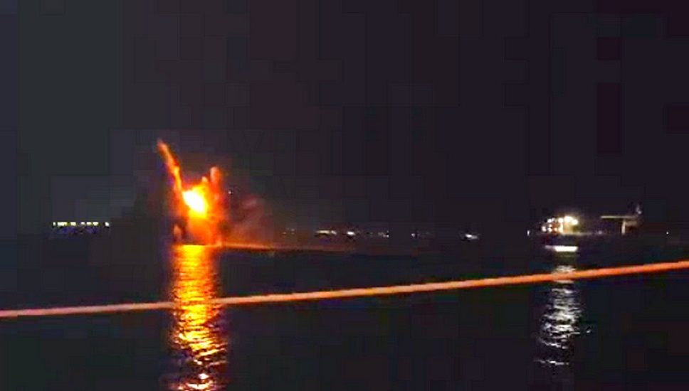 В ГУР Украины заявили об уничтожении российского корабля "Сергей Котов"