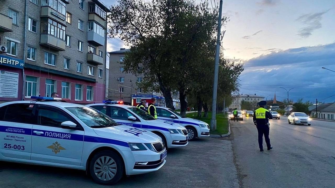 За выходные дни в Каменске-Уральском задержали 13 пьяных водителей