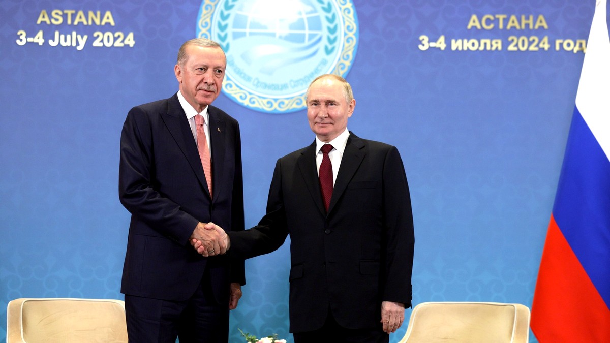 На саммите ШОС в Астане Путин и Эрдоган обсудили важные вопросы